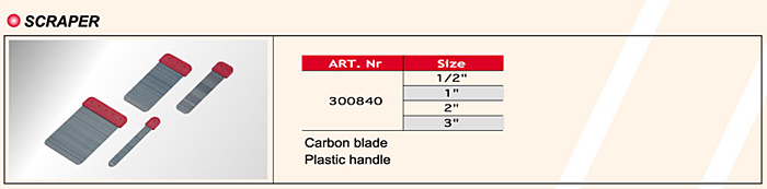 Scraper / Stripping Scrapers