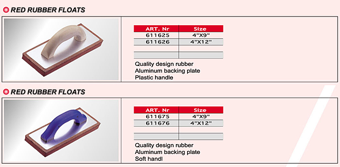 ED Rubber Float ED Rubber Float
