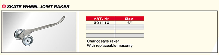 Skate Wheel Joint Rake / Building Tools