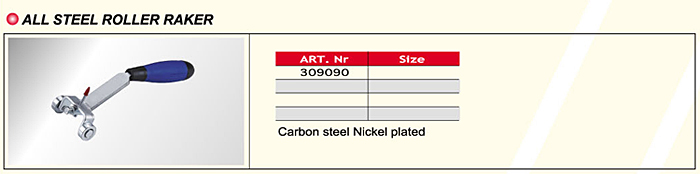 All Steel Roller Rake / Building Tools