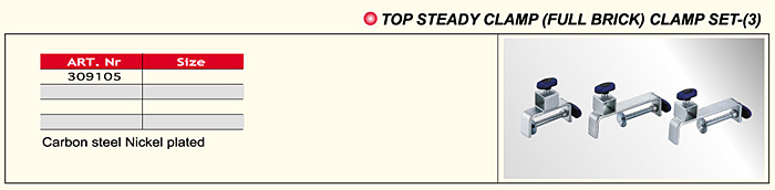 Top-steady/Full Brick Clamp Set / Building Tools
