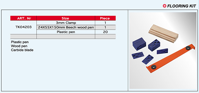 Flooring Kits / Tool Sets / Tool Kits