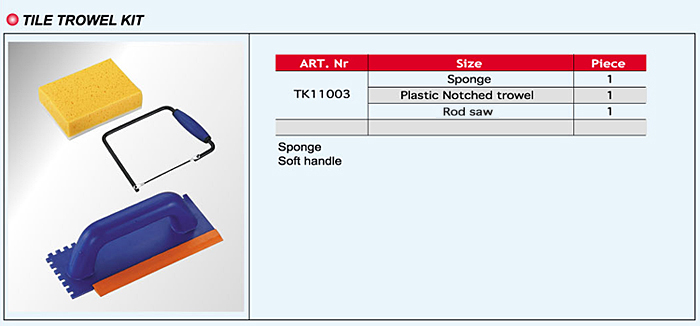 Tile Trowel Kits / Tool Sets / Tool Kits Tile Trowel Kits / Tool Sets / Tool Kits