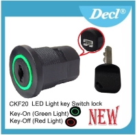 LED Light Key Switch Locks