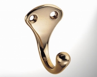 Solid Brass Single Hook