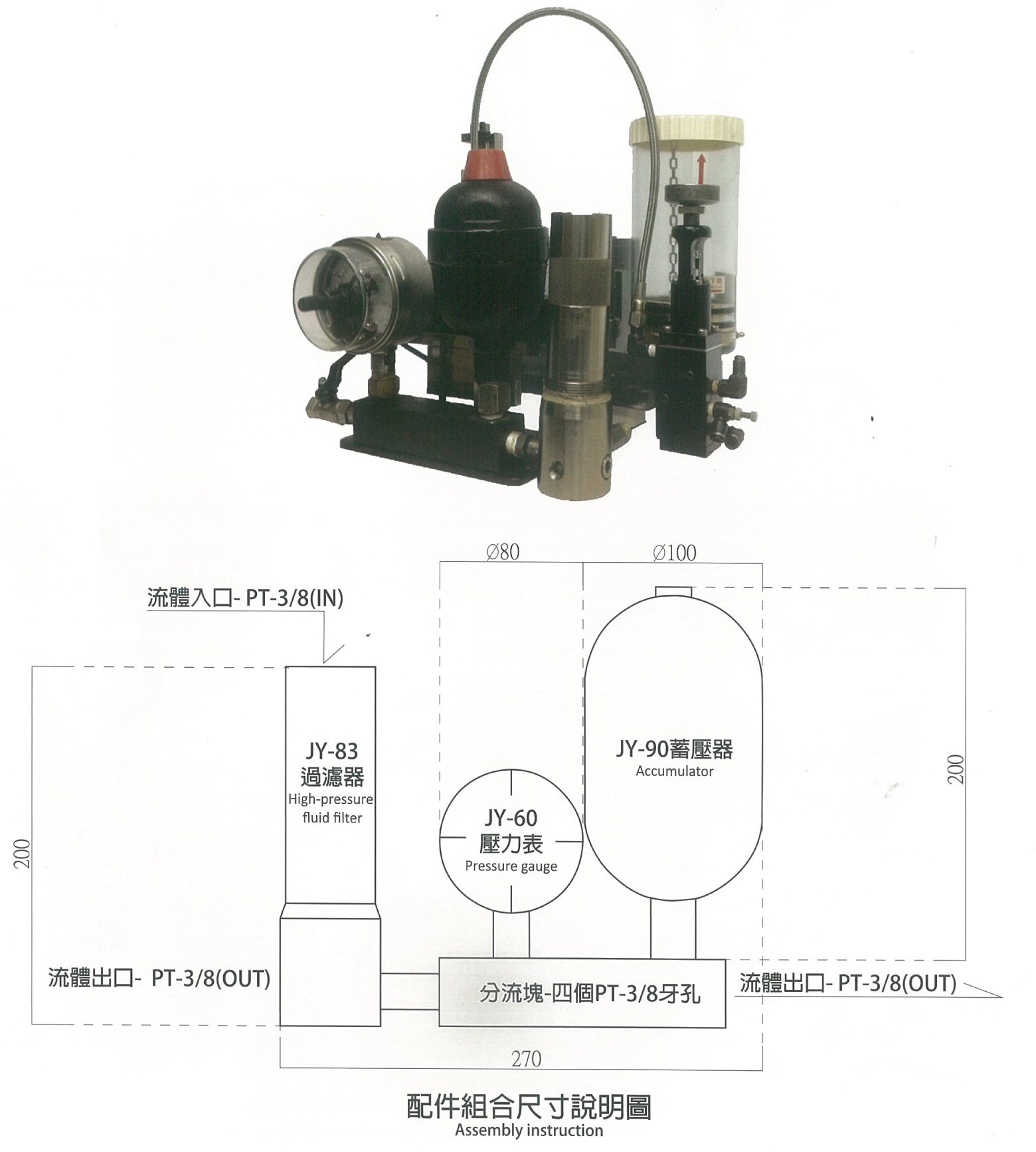 蓄壓器/壓力表/過濾器 蓄壓器/壓力表/過濾器