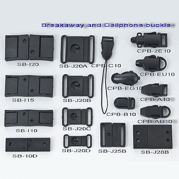 Breakaway and Cellphone Buckles Breakaway and Cellphone Buckles