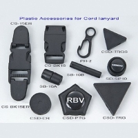 Plastic Accessories for Cord Lanyards