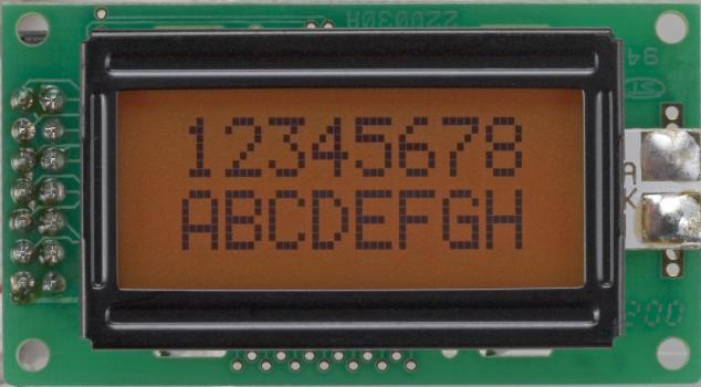 LCD Module 8X2