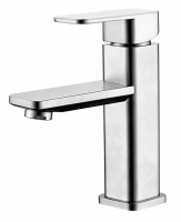 Stainless steel  SINGLE LEVER BASIN MIXER(square)