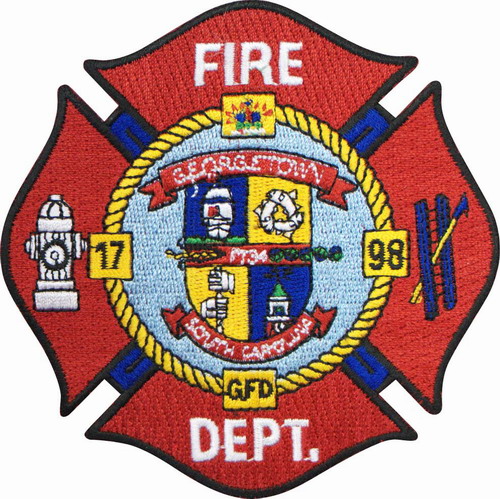 Embroidered Fire & Rescue Patch Embroidered Fire & Rescue Patch