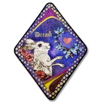 Printed Embroidery Emblem Printed Embroidery Emblem