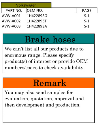 Power-steering hoses (Volkswagen)