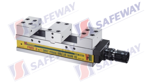 FMS COMPACT HYDRAULIC DOUBLE LOCK MACHINE VISE