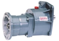 Small Gear Reducer Motor-Input Flange Type with Horizontal Mount - 