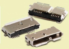 USB3.0 Micro-AB Receptacles