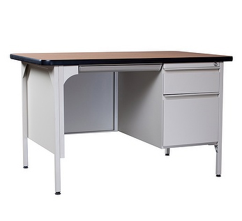 Steel Desk w/ Single Pedestal Steel Desk w/ Single Pedestal