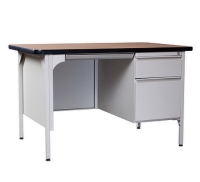 Steel Desk w/ Single Pedestal