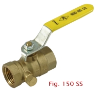 2-PC Brass Drainable Ball Valve 2-PC Brass Drainable Ball Valve
