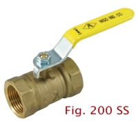 2-PC Brass Ball Valve