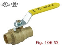2-PC Brass Ball Valve 2-PC Brass Ball Valve