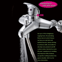 Faucet with safety-switch