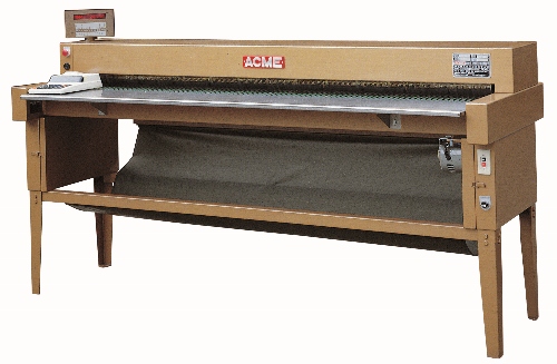 Electronic leather-measuring machine, bench-type