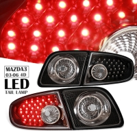 03-06 Mazda3 4D LED Taillights Lamps