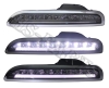 05-08 PORSCHE 987 / BOXTER LED DRL Bumper Driving Lights Lamps (Smoke)