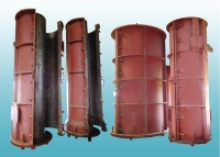 Polyester resin concrete pipe molds
