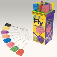 FLY SWATTER WITH WIRE HANDLE