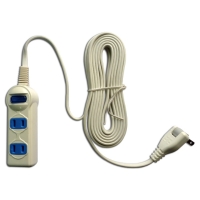 Household power strip (1-switch, 2-socket, 15ft) Household power strip (1-switch, 2-socket, 15ft)