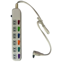 Household power strip (6-switch, 6-socket, 6ft) Household power strip (6-switch, 6-socket, 6ft)