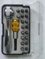 20 PC-- 72 teeth RATCHET Multi tool  BIT SET