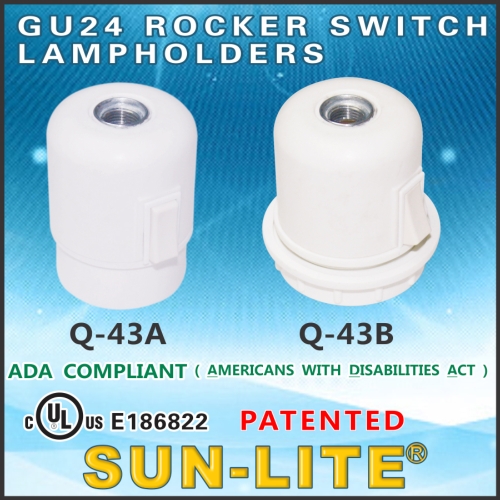 GU24旋扭式開關燈座 GU24旋扭式開關燈座