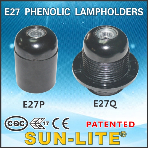 E27 Phenolic Lampholders