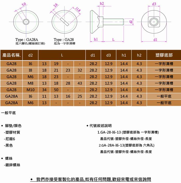 GA28-腳墊.腳粒