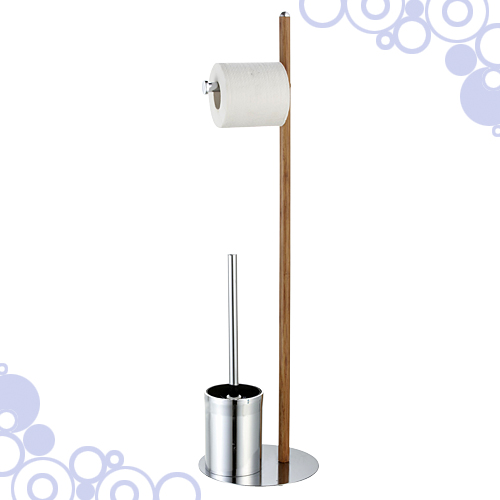 Toilet Brush and Paper Holder