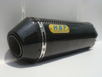 Carbon-fiber exhaust (300L) + carbon fiber flanged end