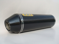 Carbon-fiber exhaust (330L) + carbon-fiber flanged end
