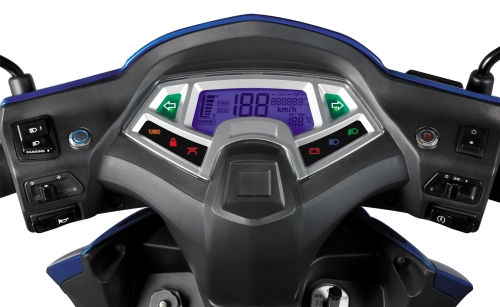 电动车特色七    LCD仪表板