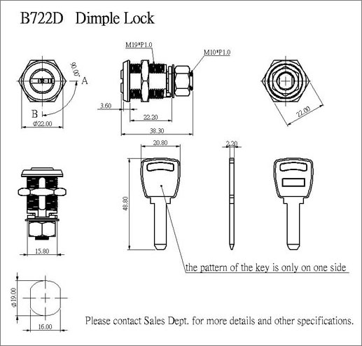 Dimple Lock