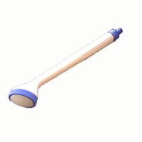 Deluxe plastic shower wand tap adaptore
