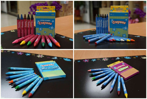 Colored Crayons