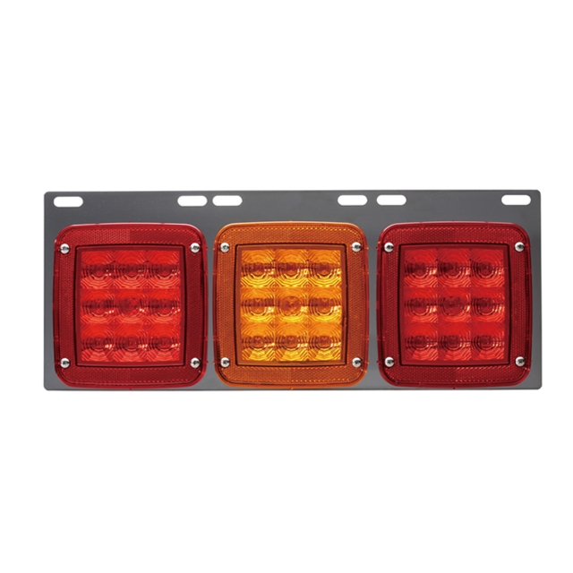 LED 卡车尾灯 位置灯 方向灯 (红/黄/红)