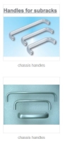 Chassis handles used for subrack