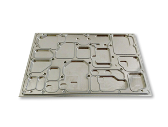 Custom shield with Foamed-In-Place gaskets/ Groove Custom shield with Foamed-In-Place gaskets/ Groove
