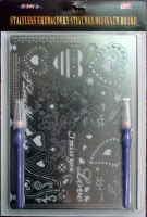 Stainless Embroidery Stitches Designer Board