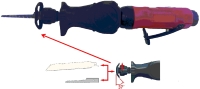 Quick Change Reciprocating Air Saw Quick Change Reciprocating Air Saw