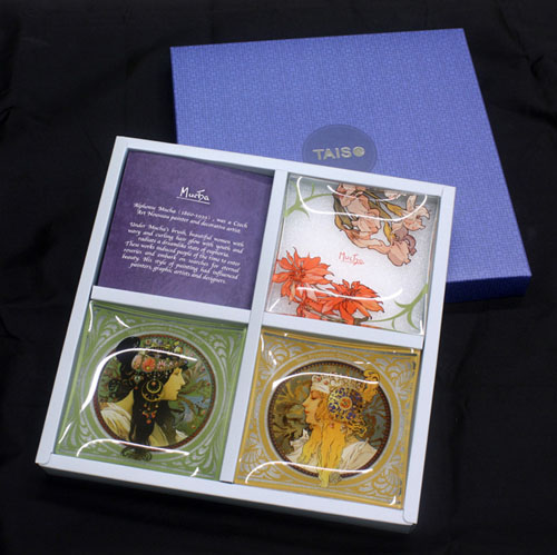 慕夏藝術三小碟禮盒組